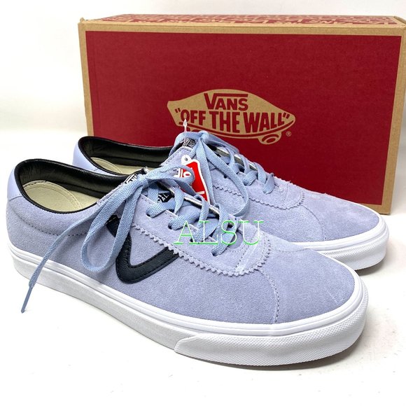Vans Other - 🎄 Santa’s Special 🎁 VANS Sport Zen Low Top Blue Suede Men’s Size 10.5 Sneak
